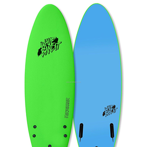 Tabla de Surf Softboard de 6 Pulgadas con Núcleo de EPS y Punta y Cola Reforzadas con Fibra de Vidrio para Escuela de Surf, Tecnología de Bolsa al Vacío - Product Image 1