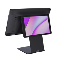 Usine premium 15.6 pouces double écran tactile système de pos avec imprimante thermique à l'intérieur tablette pos système pour la vente au détail/supermarché