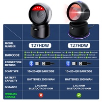 Módulo de Escáner de Escritorio 2D Serie JR T27, Luz LED Distribuida Amigable con la Vista, Protección IP42, Lector de Plataforma para Supermercados