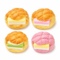 Jouet Squishy Ananas à Remontée Lente, avec Croûte Entrecroisée et Remplissage Central, Mignon, Anti-Stress, Cadeau de Bureau