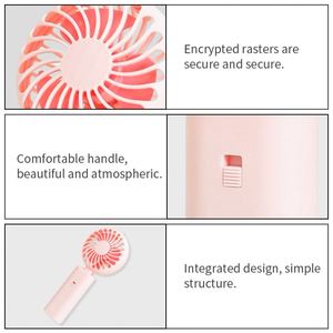 Ventilateurs promotionnels mini USB personnalisables avec logo, ventilateurs portables rechargeables pour entreprises - Product Image 5