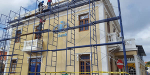 Échafaudage en acier antirouille de cadre de passage pour la rénovation facile et le travail extérieur de bâtiment - Product Image 5