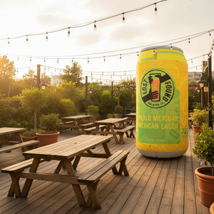 Bouteilles de vin gonflables personnalisées, conception géante de canettes publicitaires, gobelets à bière gonflables à LED avec logo de marque pour les événements - Product Image 1