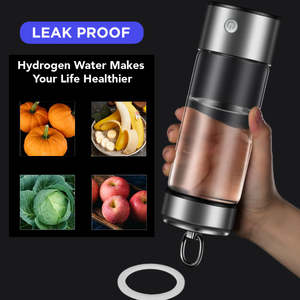 घरेलू आरबनाम स्टेनलेस स्टील हाइड्रोजन पानी बोतल जनरेटर यूएसबी/बैटरी इलेक्ट्रिक हीटिंग कार - Product Image 2