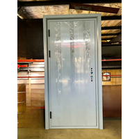 Puerta Cortafuego de Alto Rendimiento de 45 Minutos para Proyectos de Edificios Comerciales, Resistente a Balas, Puerta de Corredor Plana de 45 Minutos