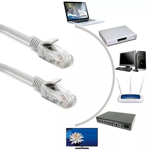 1m-30m Cat6 UTP <span class=keywords><strong>Cable</strong></span> RJ45 LAN Network <span class=keywords><strong>Ethernet</strong></span> Router <span class=keywords><strong>Switch</strong></span> Patch Cord 3ft-100ft Copper 268AWG PVC - Product Image 4