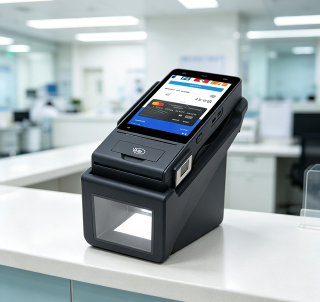 Z90 Android Handheld POS Terminal 2GB+16GB Fingerprint All-in-one POS Machine with Receipt Printing Function