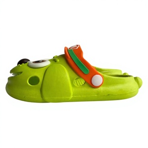 Imprimé animalier de dessin animé pour enfants, été, antidérapant, dessus en plastique, semelle intermédiaire en EVA, épaisseur de la semelle de 15 mm, bout rond, taille 24-35 - Product Image 4