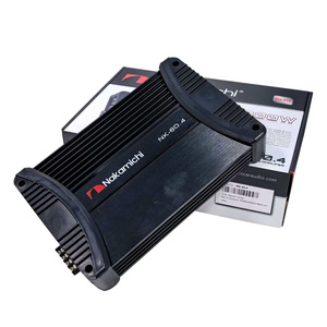 Amplificateur de puissance audio pour voiture RNS 4*60W 4Ohm 4*80W 2Ohm Classe AB Quatre canaux Crossovers intégrés <span class=keywords><strong>DSP</strong></span> -NK60.4 1000W - Product Image 1