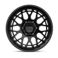 Jantes forgées en alliage d'aluminium chromé 17-20 pouces 5x114.3 5x127 5x130 PCD 6 trous haute résistance tout-terrain pour Leopard