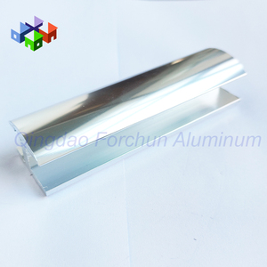 Mampara de Ducha sin Marco, Perfiles de Aluminio Ultrafinos, Marco Pulido Cromado, Mampara Fija de <span class=keywords><strong>Vidrio</strong></span>, Perfiles de Aluminio para Baño - Product Image 2