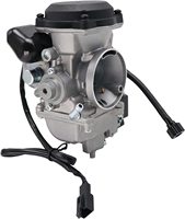 Carburador CVK de 40 mm Compatible con Modelos Kawasaki 1987-07, Carburador de 40 mm para Sistema de Combustible de Motocicleta KLR650 KLR 650 KL650E