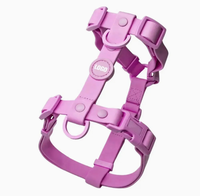 Produits pour animaux de compagnie 2025 Harnais pour chien en PVC personnalisé en usine Imperméable Facile à nettoyer Veste pour animaux de compagnie en PVC souple Durable pour les chiens Promenade sur la plage