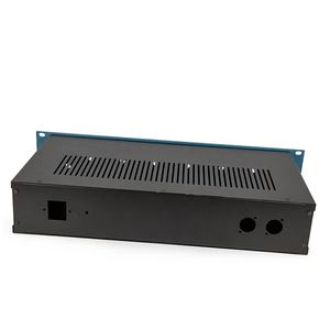 Kunden spezifische hochwertige Edelstahl Aluminium Blech verstärker Chassis Verstärker Blechs chränke - Product Image 2