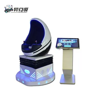 Yihuanyuan Exclusive 9D VR Egg Cinema Chair Virtual Reality Capsule Roller Coaster Machine