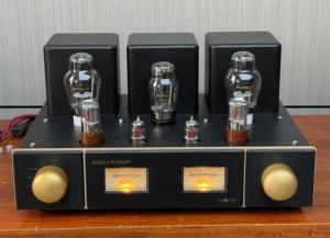 Amplificador de Tubos Vintage 300B MONA Clase A Estéreo HiFi con Rectificador 274B y Tubos 6SN7&ECC83, Medidor VU Retro, Música Analógica Cálida y Pura - Product Image 6