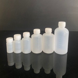 Bouteilles de laboratoire Mingxu 50/100 ml en plastique avec bouchons gradués pour emballage général - Product Image 2
