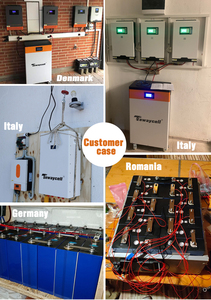 Système de stockage d'énergie solaire domestique Tewaycell 51,2V 314Ah 16kWh+5kW +2A avec équilibreur actif +WIFI, communication CAN - Product Image 4