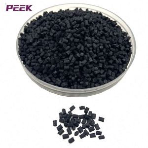 Gránulos de PEEK Negro Modificado con Fibra de Carbono Reforzada al 30%, Resistentes a Altas Temperaturas, PEEK 550CA30 - Product Image 1