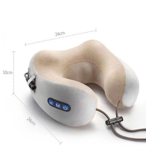 Bantal Pijat Leher & Punggung Elektrik Shiatsu Infrared Fisioterapi Berkualitas Tinggi Harga Pabrik dengan Kompres Panas 3-Kecepatan - Product Image 1