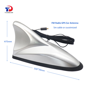 Adhésif extérieur pour iphone, Fin de requin, <span class=keywords><strong>Radio</strong></span> AM, FM, <span class=keywords><strong>antenne</strong></span> <span class=keywords><strong>GPS</strong></span>, universel, étanche, qualité supérieure - Product Image 2