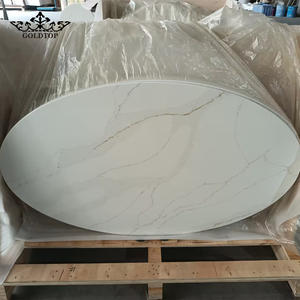 Encimeras de Cuarzo Goldtop Premium Pulido 5052 RITZ GRAY para Islas de Cocina Modernas, Superficies de Lujo para Baños y Comedores - Product Image 2