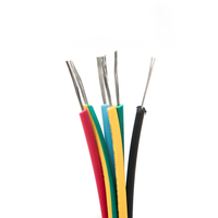 Cable de conexión de un solo núcleo UL758 UL1581 Cable ignífugo de alta temperatura UL1333 18 20 22 24AWG FEP
