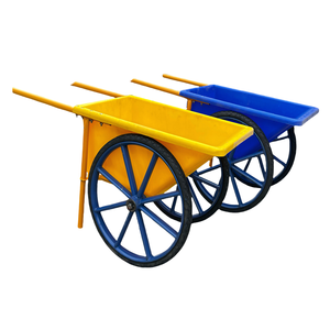 Carretilla de mano de dos ruedas de hierro cerrado resistente para uso industrial OEM personalizable estable y fuerte para trabajos de <span class=keywords><strong>transporte</strong></span> - Product Image 4