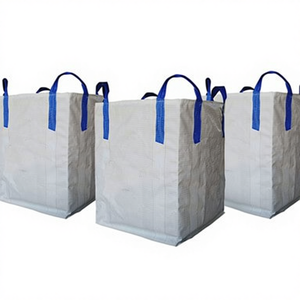 Sac jumbo à sangle robuste pour la manutention de matériaux industriels, sac de levage FIBC durable pour le stockage et le transport en vrac - Product Image 1