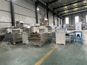 Fabricant source nouvel état machine d'extrudeuse d'aliments remplissage de noyaux équipement de traitement de snacks usine de fabrication de choux de maïs - Product Image 5