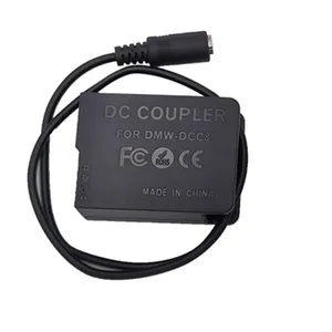 DMW-DCC8 ดีซีคัปเปลอร์และแบตเตอรี่จำลอง DMW-BLC12 สำหรับกล้องลูมิกซ์ <span class=keywords><strong>GX8</strong></span>/FZ200/G7/G6/G5/G5K/ GH2/ GH2K/ GH2S (ไม่มีแรงดันไฟฟ้า) - Product Image 4