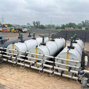 Tanque de almacenamiento de betún de alta calidad para plantas de asfalto aislado, tanque calentado para construcción de carreteras | Producto de exportación Premium - Product Image 1