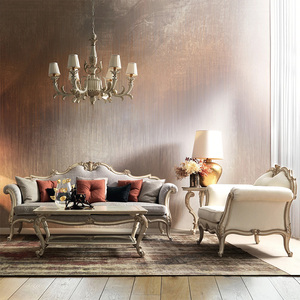 French classico retrò bianco in legno morbido cuscino <span class=keywords><strong>divano</strong></span> <span class=keywords><strong>Set</strong></span> Hotel Studio soggiorno completo <span class=keywords><strong>divano</strong></span> <span class=keywords><strong>Set</strong></span> - Product Image 1