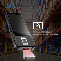 Dispositivo Biométrico HFSECURITY FP520, Tableta Móvil con Huella Dactilar, Batería de Gran Capacidad, SDK Gratuito, Lector de Tarjetas SIM 4G, 5 Pulgadas