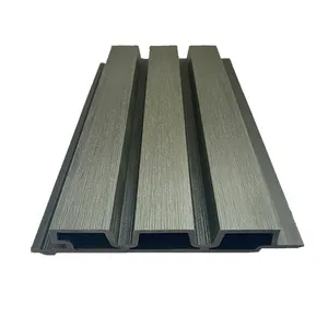 Revestimiento exterior Nueva tecnología de madera Resistente al agua Wpc Clading Exterior Madera Interior Paneles de pared Tableros