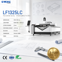 Mini laser CNC 1325 à fibre, petite machine de découpe laser, coupe de métal, prix d'usine