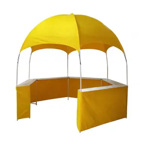 COLORFUL Outdoor 3-4 Orang Yg Tahan Hujan Bidang Double Pintu Double Layer Dome Camping Portabel Tenda untuk Berkemah