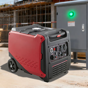 3700W 3.7kW 사일런트 타입 인버터 발전기 가정용 및 실외용 3-in-1 디스플레이 전압을 갖춘 소형 사일런트 가솔린 인버터 - Product Image 2