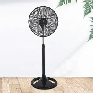 wholesales africa south america energy-saving 45w 5 pp transparent blade oscillating electric 16 inch stand fan