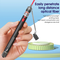 COMPTYCO 5-50mw stylo de test de fibre optique à cellules sèches source de lumière rouge détecteur de point d'arrêt stylo laser VFL 5-50km localisateur visuel de défauts