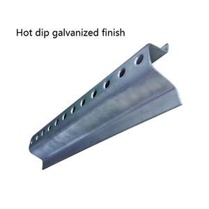 Poste de señal de canal <span class=keywords><strong>en</strong></span> U de 6 pulgadas, acero <span class=keywords><strong>esmaltado</strong></span> al horno verde, peso medio de 1,12 libras - Product Image 3