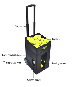 Tennis- und Padel-Ballmaschine für Training und Spiel mit APP und Fernbedienung - Product Image 6