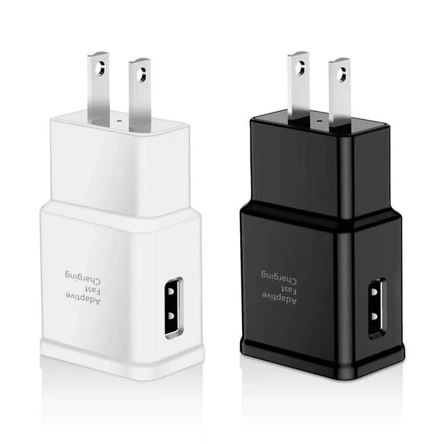 Original US Plug 10w Fast Usb Cell Phone Wall Charger with Cable 5v 2a QC3.0 Quick Charging Wall Charger for S8 S6