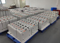 Batterie au lithium LiFePO4 hybride CAN 51,2 V haute tension, empilable, IP65, 15 kWh, 6000 cycles, pour une énergie solaire efficace