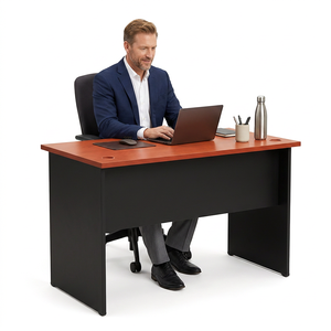 Modern Rectangular Gym <b>Table</b> Durable Wooden Surface AY <b>Office</b> System V-GT 127/157/187 Series Stable Elegant Design - Product Image 1