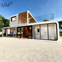 JJM House Factory Casa Modular Prefabricada de 20 y 40 pies, Oficina, Vivienda Portátil, Cápsula Espacial, Casa Cápsula Apple