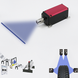 Módulo Láser de Línea Uniforme de Alta Potencia Integrado Rojo Verde Azul de 1000mw, Enfoque Fijo y Ajustable para Escaneo Industrial 3D - Product Image 3