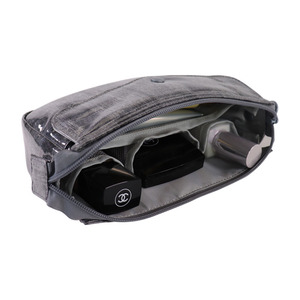 Custom Black Hanging Toiletry Bag for Men with Detachable Mesh Pouch Durable Dopp Kit Polyester Cosmetic Vanity Case wash bags - Product Image 6