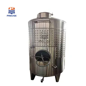 Cuve de stockage de fermentation de vin en acier inoxydable de qualité alimentaire 400L 500L 1000L