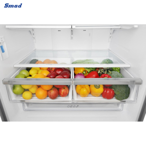 Refrigeradores Domésticos con Congelador Inferior de 4 Puertas, Fabricante de Refrigeradores Franceses de 28 Pies Cúbicos - Product Image 6